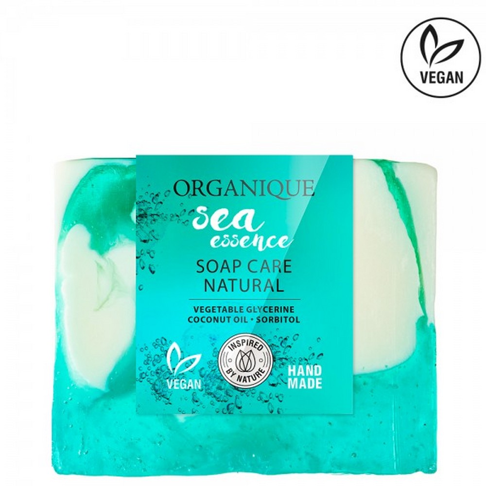 Sapun cu esente marine, violete si muschi de stejar Sea Essence, 100 g, Organique