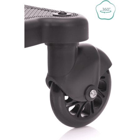 Trapta pentru carucior cu scaunel Basic, Black, Fillikid 607379