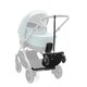 Trapta pentru carucior cu scaunel Basic, Black, Fillikid 607376
