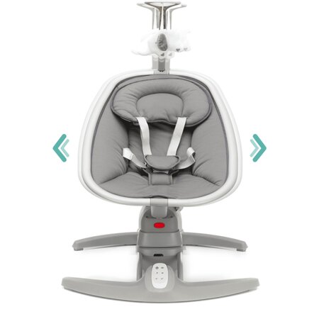 Leagan electric pentru bebelusi Mimi Grey, Fillikid 607399
