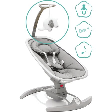 Leagan electric pentru bebelusi Mimi Grey, Fillikid 607400