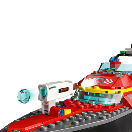 Barca de salvare a pompierilor, +5 ani, 60373, Lego City 607438