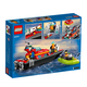 Barca de salvare a pompierilor, +5 ani, 60373, Lego City 607436