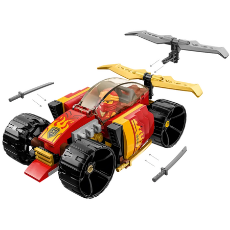 Masina de curse Evo Ninja a lui Kai, +6 ani, 71780, Lego Ninjago 607483
