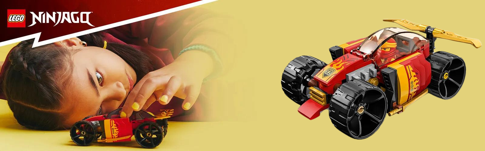 Masina de curse Evo Ninja a lui Kai, +6 ani, 71780, Lego Ninjago