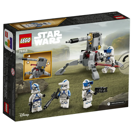 Pachet de lupta clone Troopers Divizia 501, +6 ani, 75345, Lego Star Wars 607502