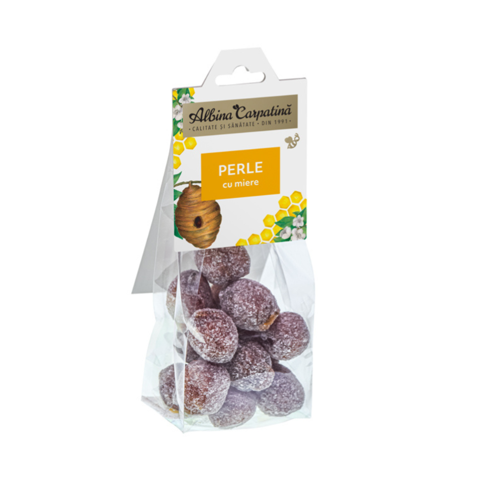 Perle cu miere, 100g, Albina Carpatina