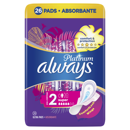 Absorbante Always Platinum Super,