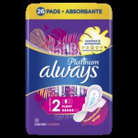 Absorbante Platinum Super, Marimea 2, 26 buc, Always