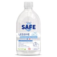 Detergent Bio pentru rufe cu parfum de bumbac, 1 L, Safe