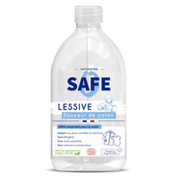 Detergent pentru rufe cu parfum de bumbac, 1 L, Safe