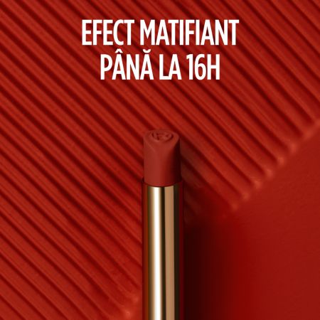 Ruj mat cu efect de volum Color Riche Intense Volume Matte, 100 Pink Worth It, 2 g, Loreal Paris 607807