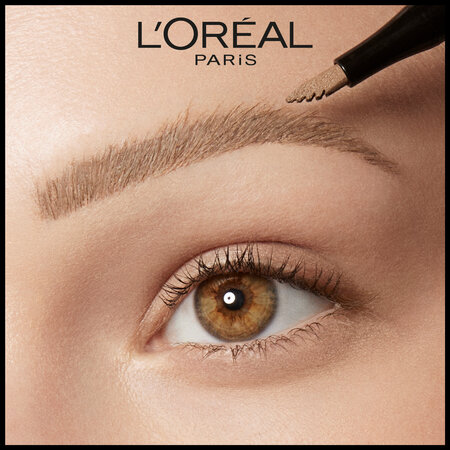 Creion pentru sprancene cu efect de micropigmentare Infaillible Brows 48H Micro Tatouage, 101 Blonde, 6 g, Loreal Paris 607899