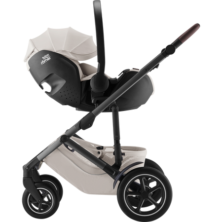 Scoica auto Baby Safe Pro reclinabila, 40 - 85 cm, Soft Taupe Lux, Britax 608026