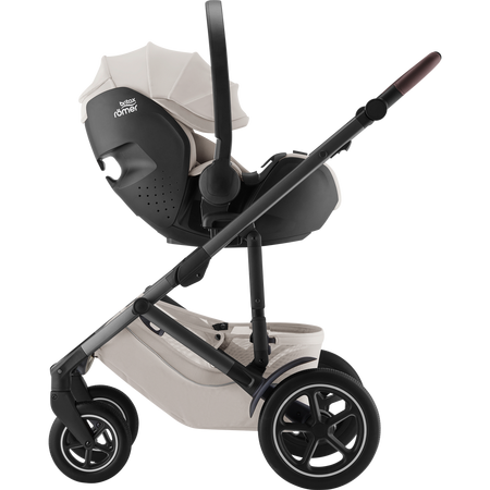 Scoica auto Baby Safe Pro reclinabila, 40 - 85 cm, Soft Taupe Lux, Britax 608027