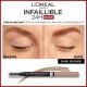 Creion pentru sprancene Infaillible Brows 24H Triangular, 6.0 Dark Blonde​, Loreal Paris 607936