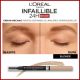 Creion pentru sprancene Infaillible Brows 24H Triangular, 7.0 Blonde​, Loreal Paris 607958