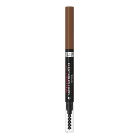 Creion pentru sprancene Infaillible Brows 24H Triangular, 5.23 Auburn, Loreal Paris