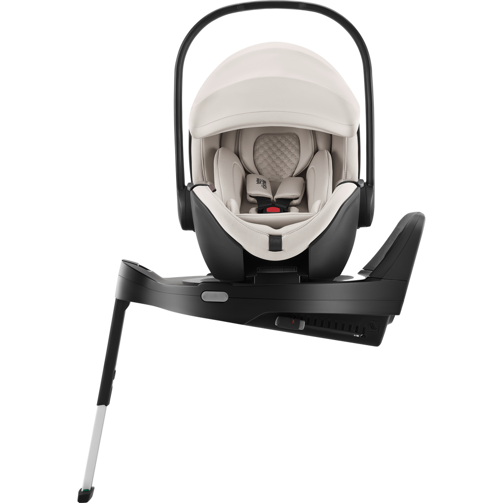 Scoica auto Baby Safe Pro reclinabila cu Baza Isofix Vario 5Z, 40 - 85 cm, Soft Taupe Lux, Britax