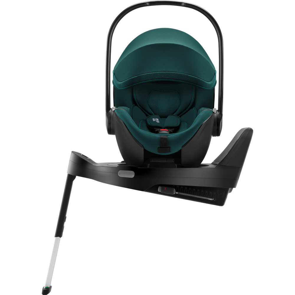 Scoica auto Baby Safe Pro reclinabila cu Baza Isofix Vario 5Z, 40 - 85 cm, Atlantic Green Greensense, Britax