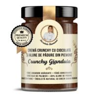 Crema crunchy gianduia cu ciocolata si alune de padure, 350 g, Secretele Ramonei