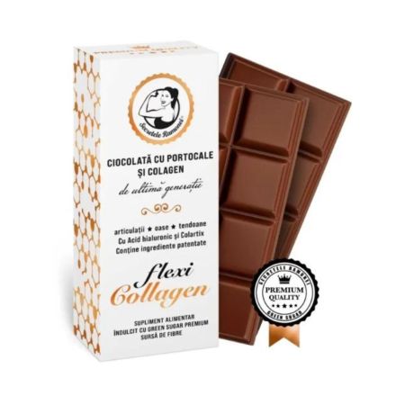 SECRETELE RAMONEI FLEXI COLLAGEN CU CACAO ALCALINA SI PORTOCALE 400GR