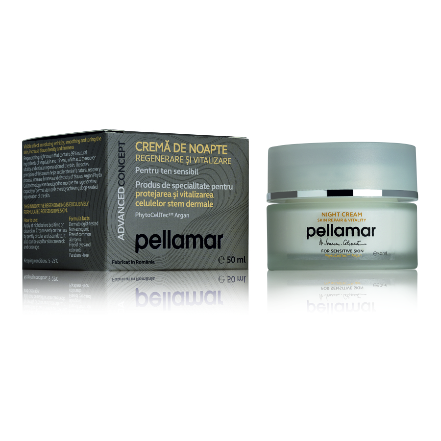 Crema de noapte pentru regenerare si vitalizare Advancedconcept, 50ml, Pellamar