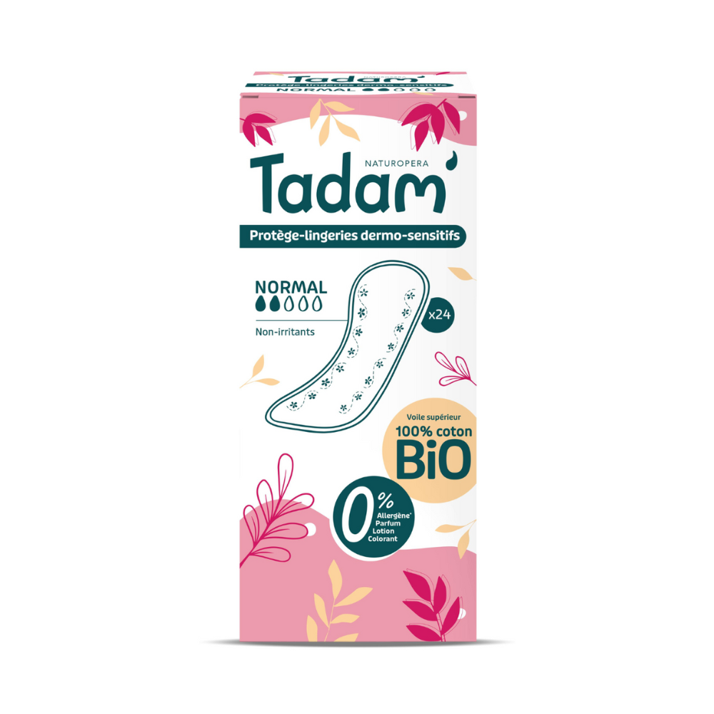 Absorbante Bio hipoalergenice, Normal, 24 bucati, Tadam