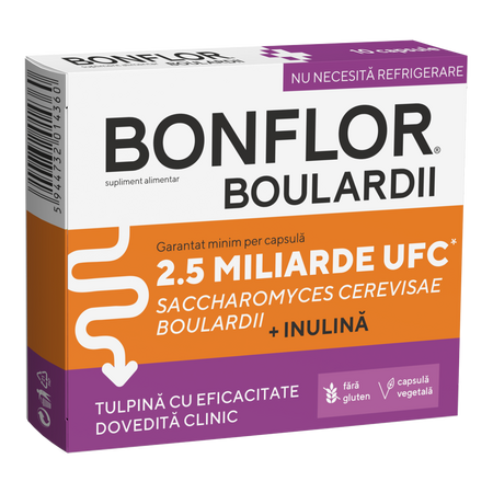 Bonflor Boulardii, 10 capsule, Fiterman