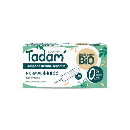 TADAM TAMPOANE BIO HIPOALERGENICE NORMAL 16 BUC 10675