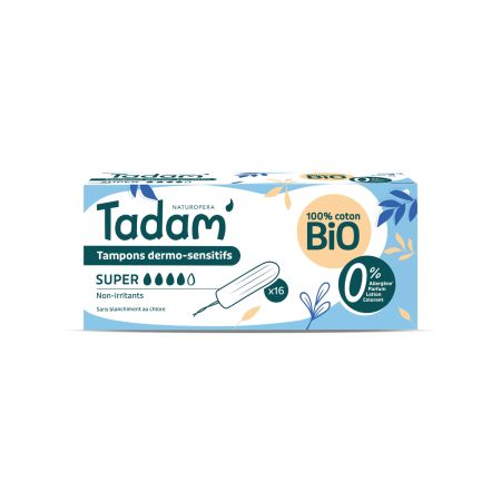 TADAM TAMPOANE BIO HIPOALERGENICE SUPER 16 BUC 10676