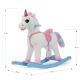 Calut balansoar cu sunete Latek, Unicorn, Milly Mally 608701