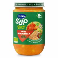 Piure Bio cu macaroane si rosii Solo, 8 luni+, 190 g, Hero Baby