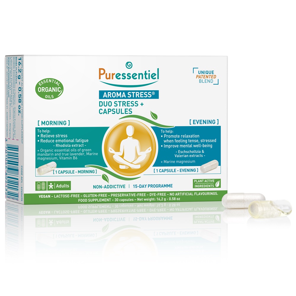 Duo Stress Aroma Stress, 30 capsule, Puressentiel