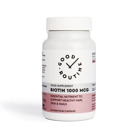 Biotin Good Routine, 1000 mcg, 30 capsule vegetale, Secom 777561