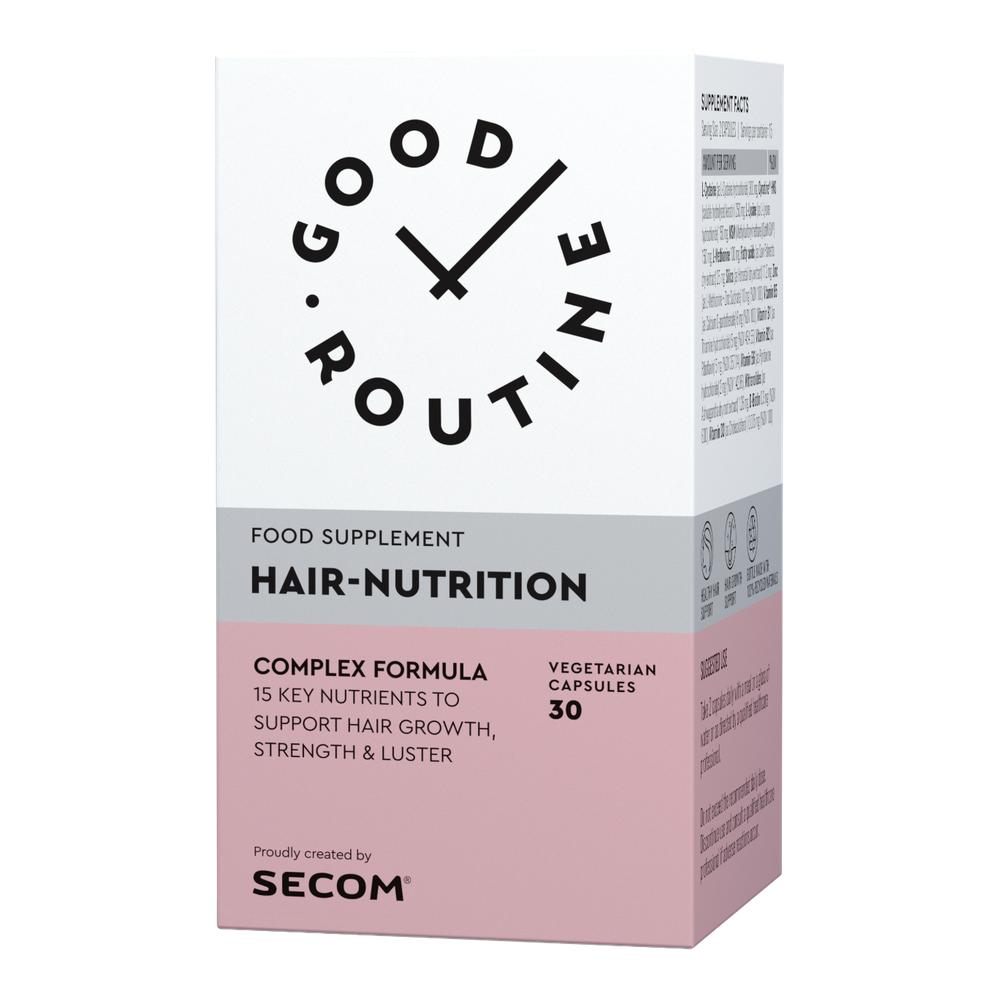 Hair Nutrition Good Routine, 30 capsule vegetale, Secom