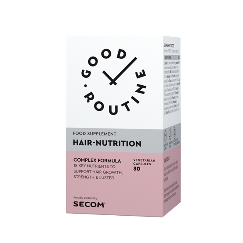 Hair Nutrition Good Routine, 30 capsule vegetale, Secom