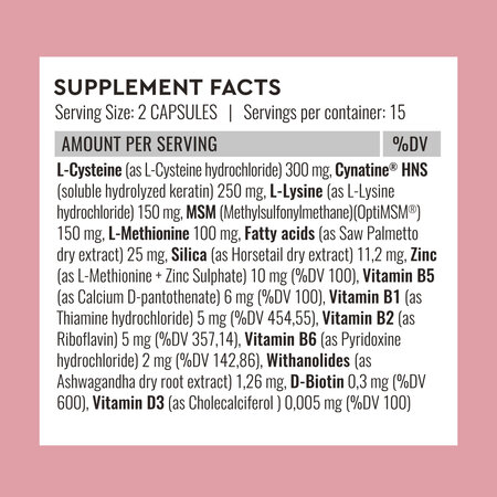 Hair Nutrition Good Routine, 30 capsule vegetale, Secom 777153