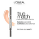 Corector True Match Touche Magique, 1-2R Rose Porcelain, 6 ml, Loreal Paris 608893
