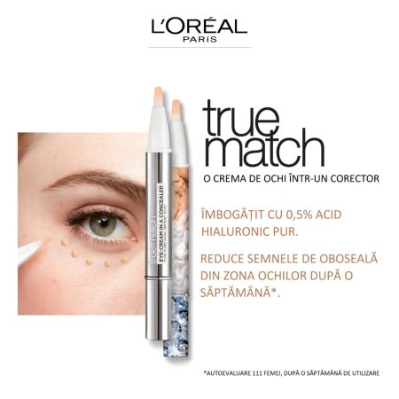 Corector True Match Touche Magique, 3-5.5R Peach, 6 ml, Loreal Paris 608901