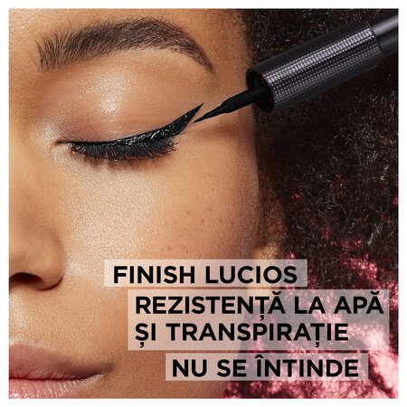 Tus lichid pentru ochi Infaillible Grip Liner 24h, 3 ml, Vinyl Black, Loreal Paris 608908
