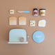 Toaster din lemn FSC cu funtie Pop-up si accesorii, +2 ani, Little Dutch 609125
