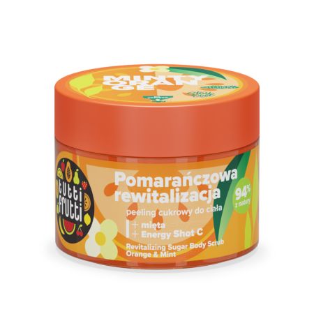 FARMONA SUGAR SCRUB REVITALIZANT DE CORP CU PORTOCALE SI MENTA 300 GR TFR1014