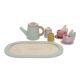 Set de lemn pentru ceai, +3 ani, Little Dutch 609161