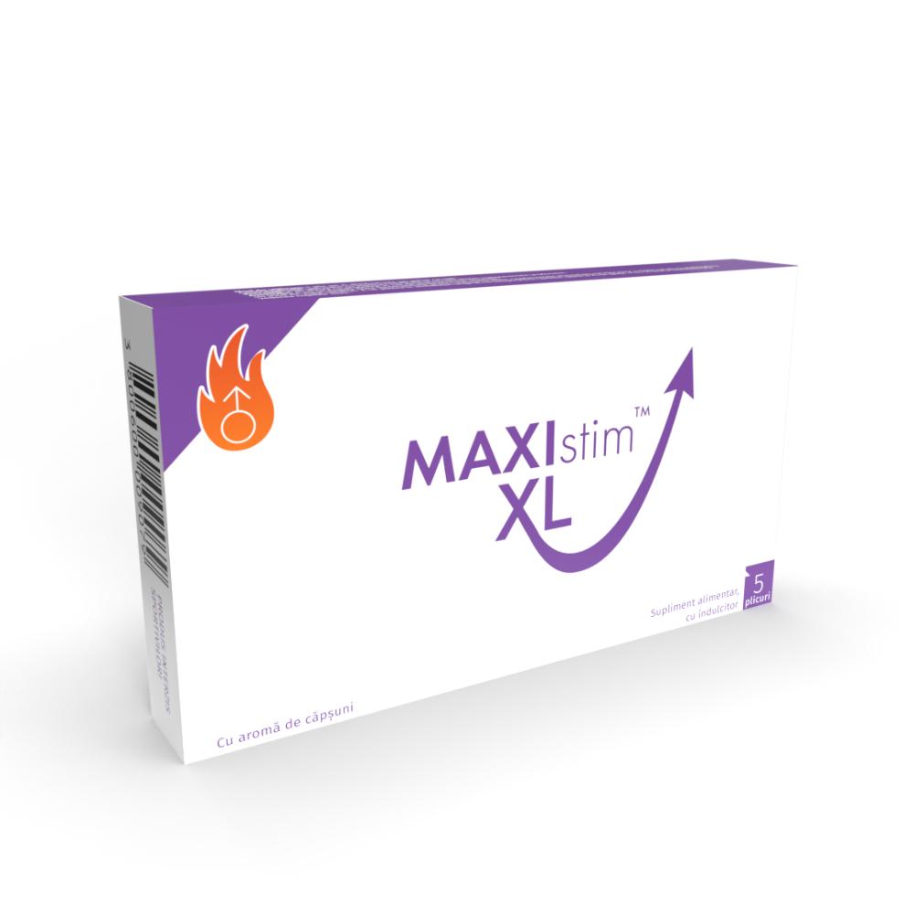 Maxistim XL, 5 plicuri, NaturPharma