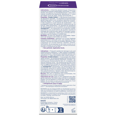 Crema reparatoare Cicabio Creme+, 40 ml, Bioderma 764527