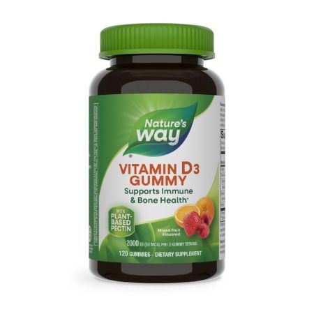 NATURE''S WAY VITAMIN D3 GUMMIES 120 BUC 13608