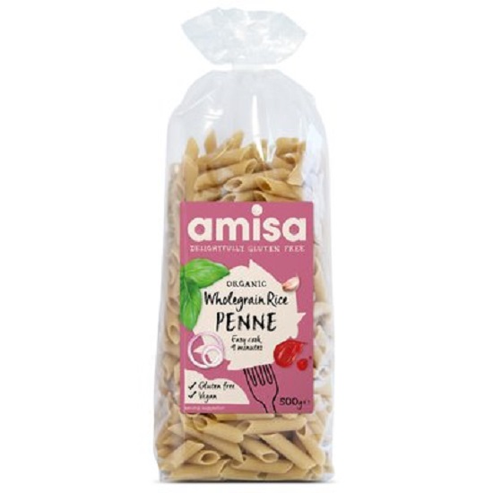 Penne din Orez integral fara gluten Bio, 500 g