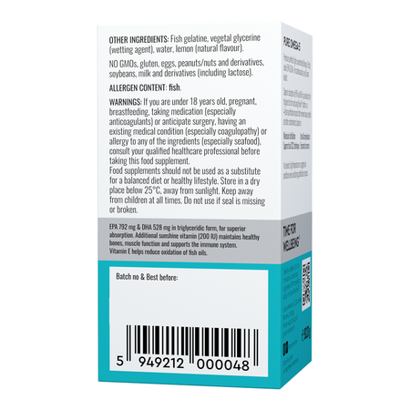 Pure Omega 3, 60 capsule gelationase moi, Good Routine 777096