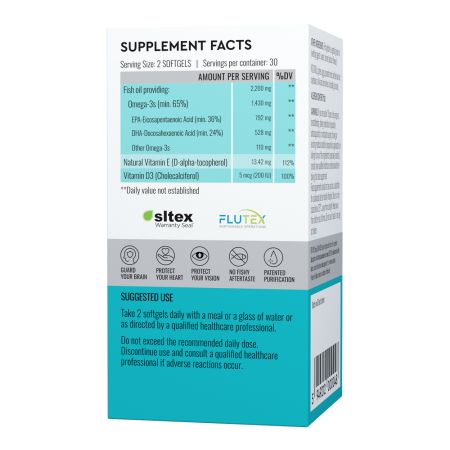 Pure Omega 3, 60 capsule gelationase moi, Good Routine 777095